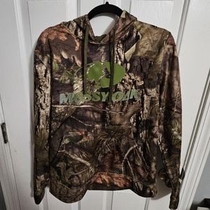 Mossy Oak Camouflage Hoodie Size Small
